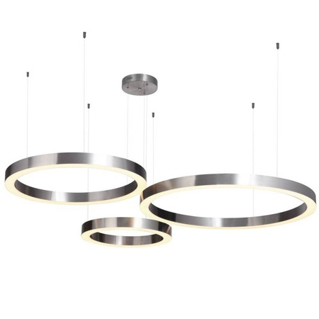 Lampa wisząca CIRCLE 120 LED ściemniana (ST-8848-120 NICKEL) - Step into Design