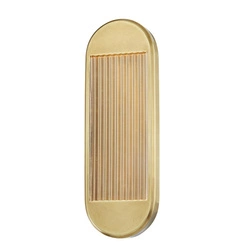 Średni kinkiet LED Palais - Vintage mosiądz (QN-PALAIS-W-M-VBS) - Quintiesse