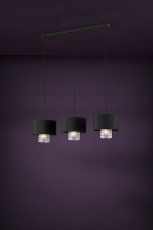 Lampa wisząca SAPUARA czarna (39978) - EGLO