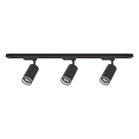 Zestaw Oprawa Pipe Ring Track Czarny 3xGU10 1m (ML2083) - Milagro