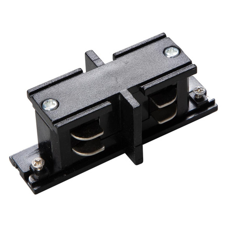 Łącznik Szynoprzewodu Track Czarny 3-Obwodowy Typ: Prosty Mini (ML2137) - Milagro