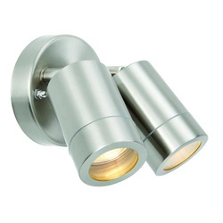 Kinkiet Palin 2lt spot wall IP44 7W (75449) - Saxby