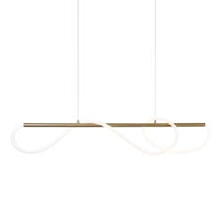 MAXLIGHT P0614 LAMPA WISZĄCA LAGUNA ZŁOTA