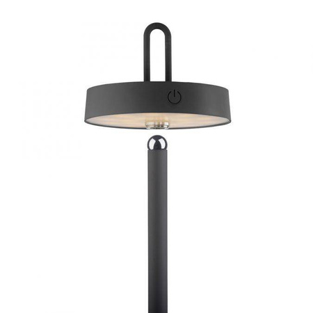 LAMPA PODŁOGOWA AMAG BLACK IP44 (19311-18) - Paul Neuhaus