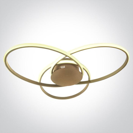 MER 4 lampa sufitowa champagne (63154D/CH/W) - One Light