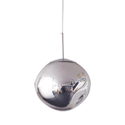 Lampa wisząca GLAM M złota 28 cm (MP-1239-280 chrome) - Step into Design
