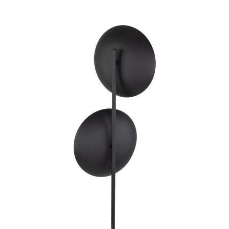 SLATE BLACK GLASS LAMPA PODŁOGOWA 2XG9 (16136) - TK Lighting