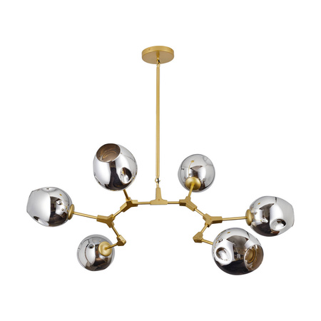 Lampa wisząca MODERN ORCHID-9 (ST-1232-9 gold smoky) - Step into Design