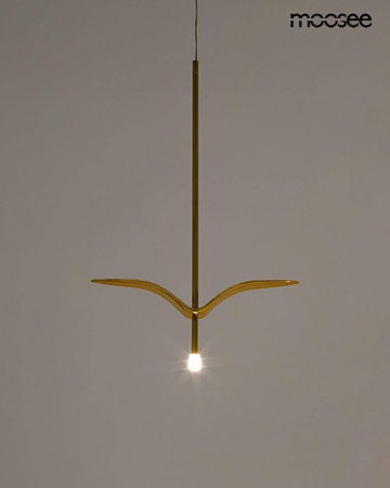 Lampa wisząca GAVI A złota (MSE1501100340) - Moosee