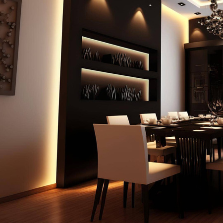 Zestaw Taśma COB 320/m 6000K IP20 5m + Zasilacz (EKZ631) - Eko-Light