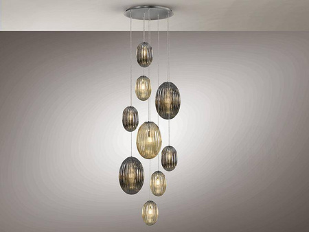 Ovila lampa wisząca 9L (752367) - Schuller