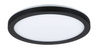 Plafoniera ATRIA SHINE LED Backlight 11.2W 850lm okrągła 190mm 4000K 230V czarny matowy / tworzywo sztuczne (PL71011) - PAULMANN