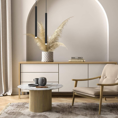 Lampa wisząca MONZA BLACK 1 (MLP8838) - Milagro