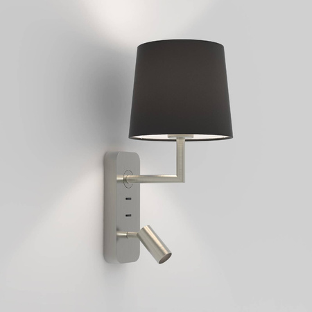 Lampka do Czytania Side by Side Matowy Nikiel (1406003) - Astro Lighting