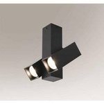 Oprawa natynkowa, reflektor MITSUMA (czarny) (7998) - Shilo