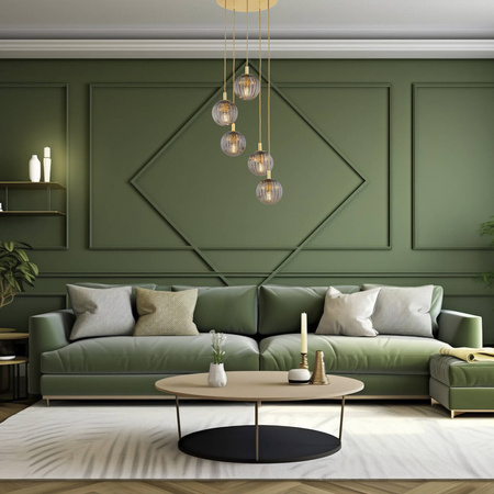 Lampa wisząca PALOMA (2185-ARG) - Argon