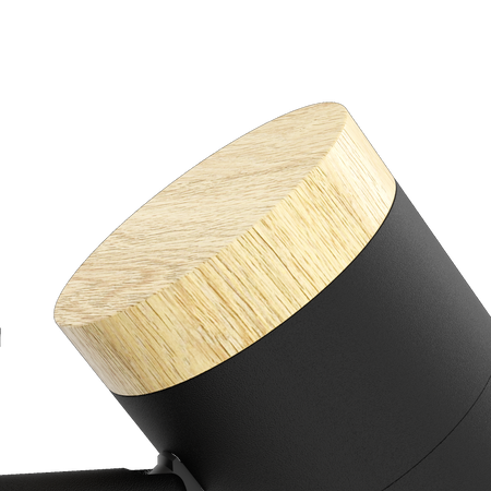 Lampa Podłogowa CARTAGENA czarna (390071) - EGLO