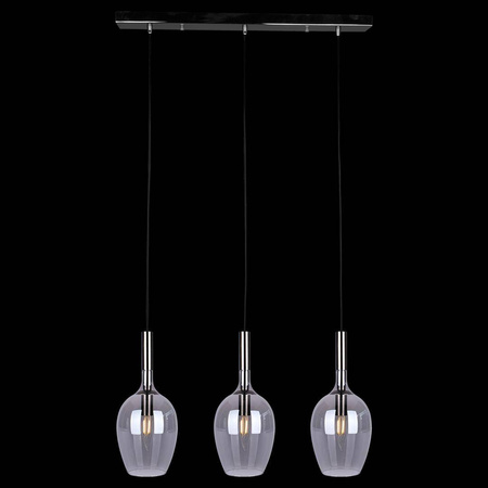 Lampa wisząca LUGANO SMOKED 3 (ML8814) - Milagro