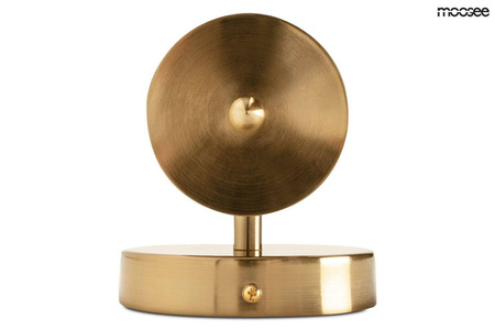 MOOSEE lampa ścienna PILAR złota (MSE010400192) - Moosee