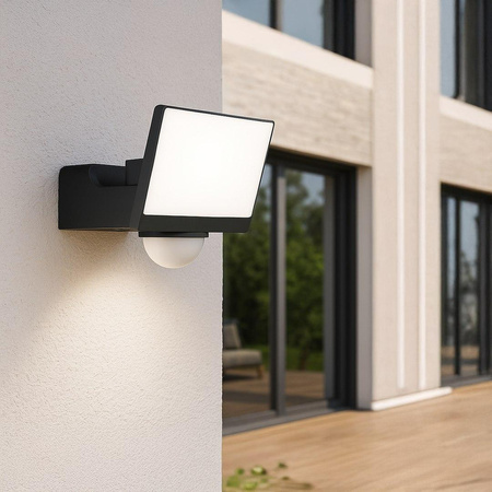 Naświetlacz LED 30W 2000lm 4000K Czarny Premium PIR (ML2111) - Eko-Light