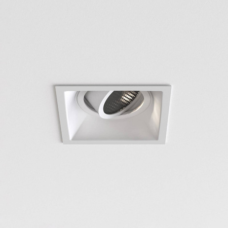 Lampa Wpuszczana Minima Slimline Square Adjustable Fire-Rated Matowy Biały (1249042) - Astro Lighting