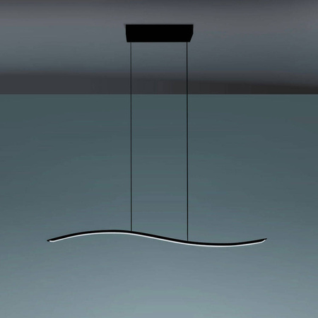 Lampa Wisząca LIL WAVE Kol. Czarny 3000K (0040.31) - Vivida