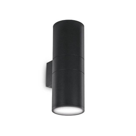 Kinkiet zewnętrzny GUN AP2 BIG kol. czarny (092317) Ideal Lux