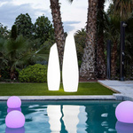 NEW GARDEN lampa ogrodowa FREDO 140       BATTERY TUBE biała (LUMFD140TWLNW) - New Garden