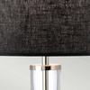 Lampa stołowa Orb (ORB-CLEAR-PN-BLK) - Elstead Lighting