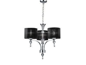 Lampa wisząca Impress 3 czarna (1976-3P-BK | AZ0498) - Azzardo - żyrandol