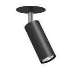 Lampa wpuszczana Ace in 40 - Czarna   (3252) - Brosline