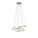 Lampa wisząca TONARELLA kolor szampański (39314) - EGLO