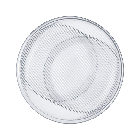 Elegancki okrągły kinkiet CARMELLO LED transparentna złota 13,5 cm (ST-DL-8535 gold) - Step into Design