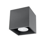 Plafon QUAD 1 antracyt (SL.0567) - Sollux