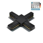 Konektor do szyn 1-fazowych krzyrzowy X czarny KX1B (BLAUPUNKT-KX1B)