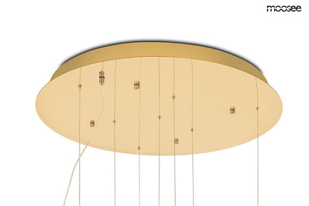 Lampa wisząca TULIPPE 7 DISC złota (MSE1501100170) - Moosee