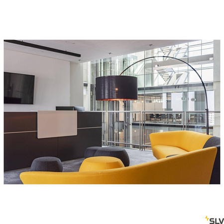 FENDA, abażur, kolor czarny/miedziany, Ø70cm (1000580) - SLV