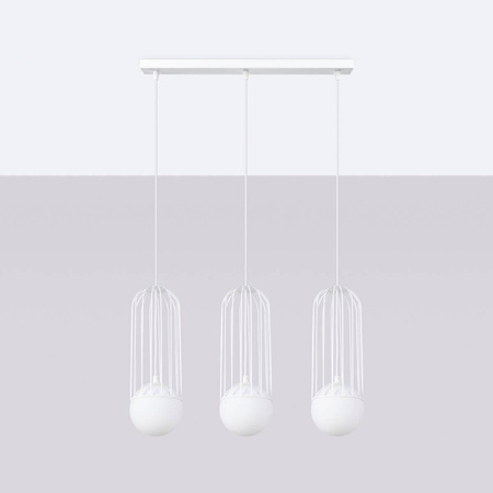 Lampa wisząca BRINA 3L biała (SL.1333) - Sollux Lighting