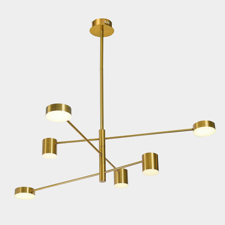 Lampa Wisząca Remdal (PND-16374-6-COP-GD-4K) - Italux