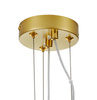 Lampa wisząca SUSSO S złota 40 cm (ST-8713P-S) - Step into Design