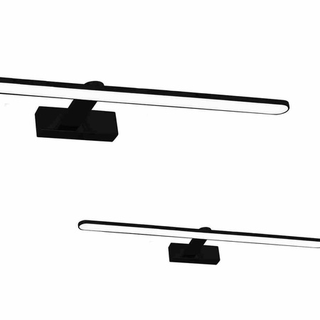 Kinkiet SPLASH BLACK 80cm 16W LED (ML5723) - Milagro