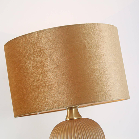 Lampa stołowa przy łóżku Tamiza duża 1xE27 złota  (LP-1515/1T big gold) - Light Prestige