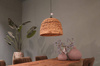 Lampa wisząca Boho Hiacynt wodny 46x46x130cm (56107-017) - DIJK