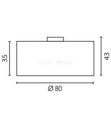 Plafon ONDE 80 (67837 - Ramko)