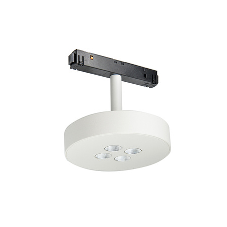 MAGNETIC TRACK LIGHT 12W 3000K 48V ALUMINUM WHITE (20178 Zambelis) - Zambelis