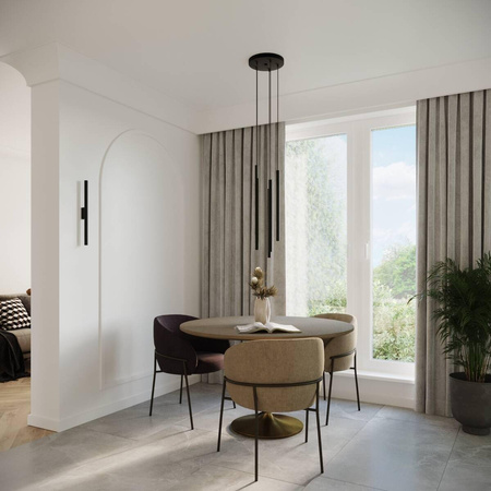 Kinkiet PASTELO 2 czarny (SL.1178) - Sollux Lighting