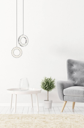 Lampa wisząca GIRONA chrom (MD3713-1-3CT) - Zuma Line