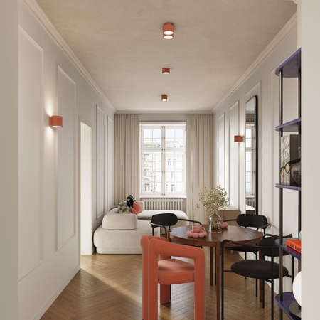 Plafon AURA 2 brzoskwiniowy Gx53 (SL.1828) - Sollux Lighting