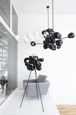 Lampa wisząca ASTRONOMY-11 czarna 55 cm (ST-5335-11) - Step into Design