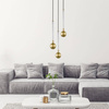 Lampa wisząca MIDA złota (P0583-03B-2GHF) - Zuma Line